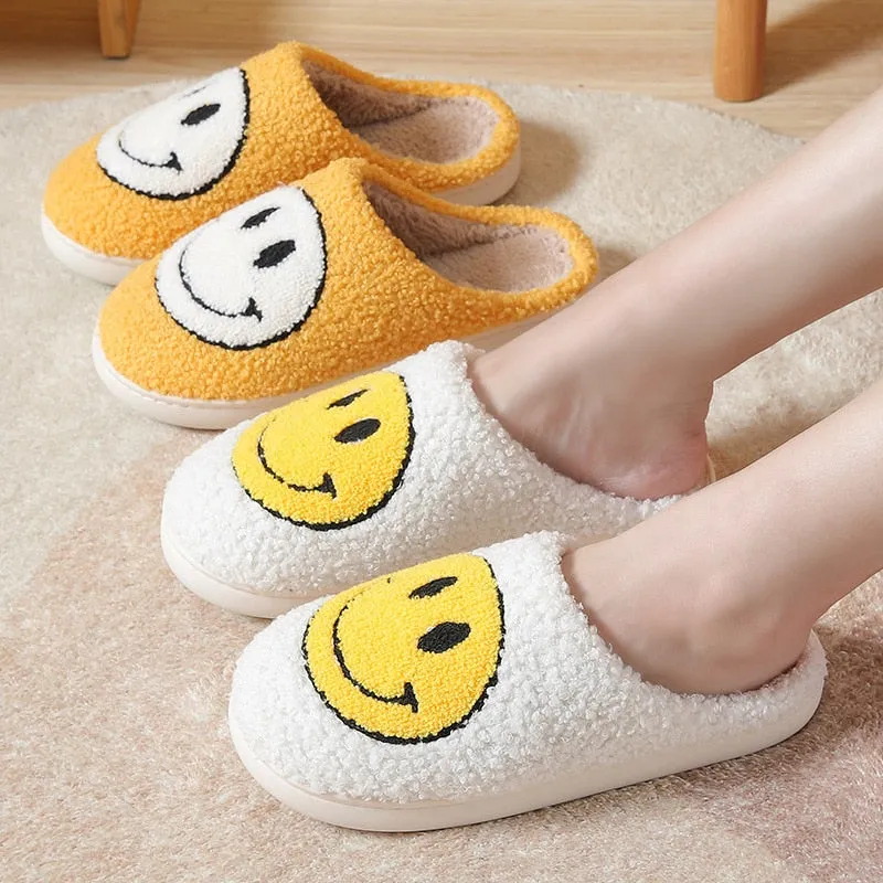 Smile Face Slippers for Women