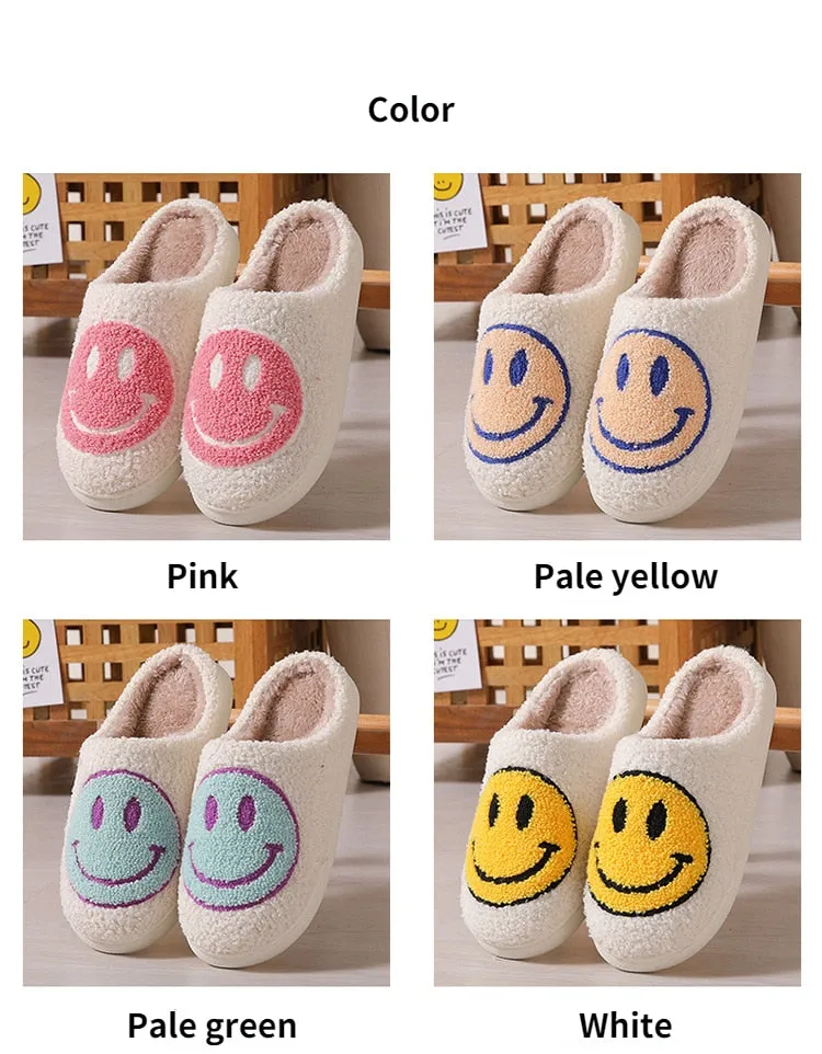 Smile Face Slippers for Women