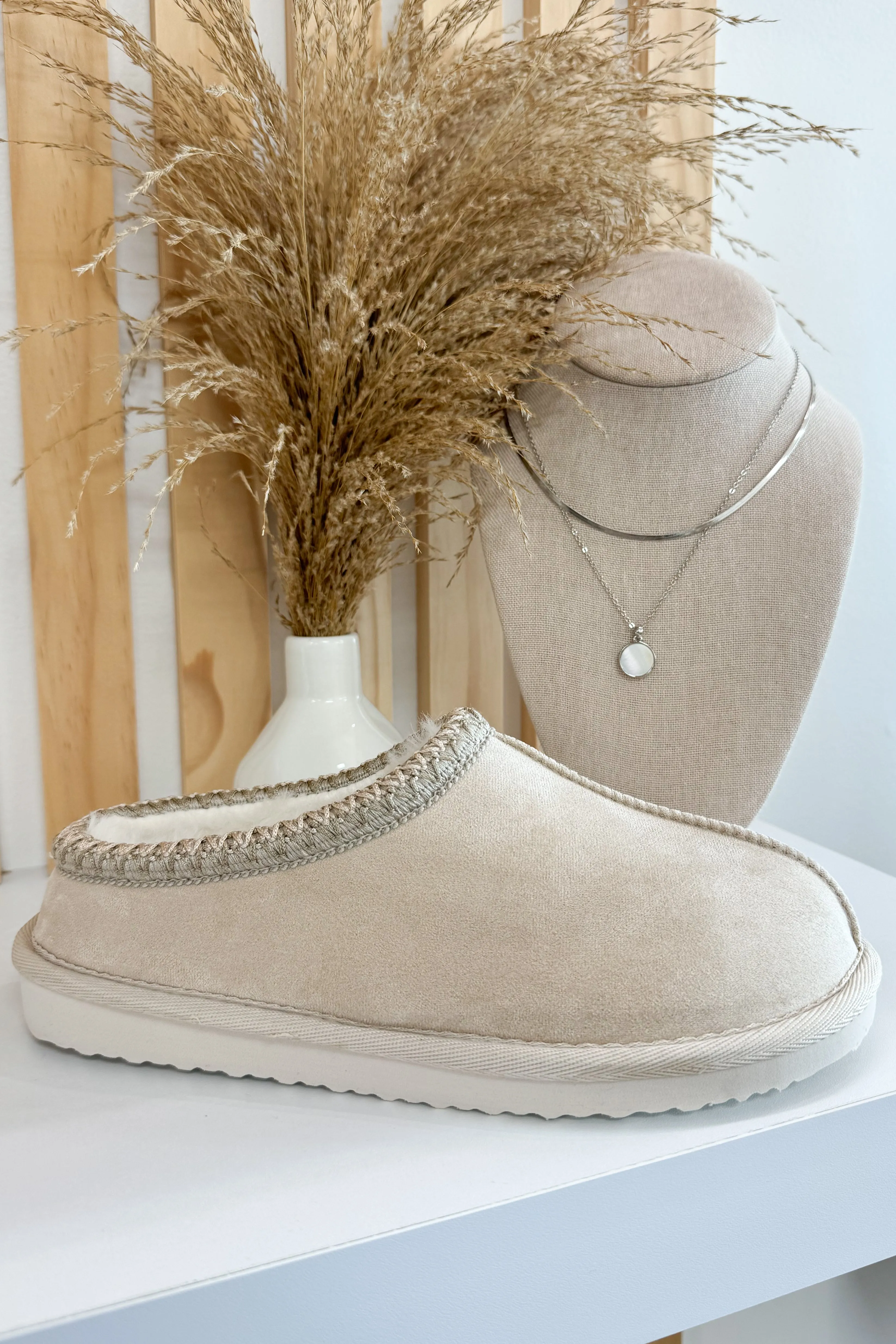 Very G Sparks Slippers (Cream)