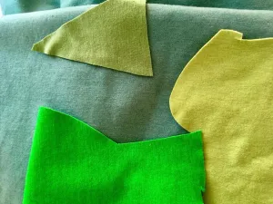 wool scraps